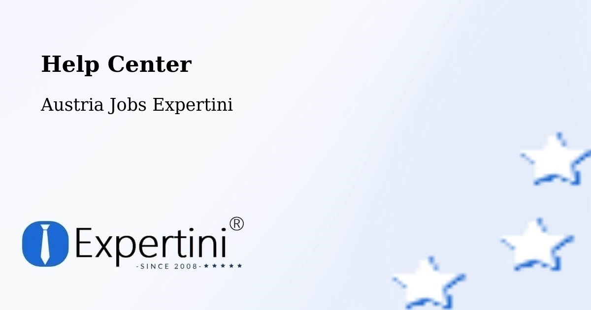 Help Center – Pinkafeld - Austria Jobs Expertini