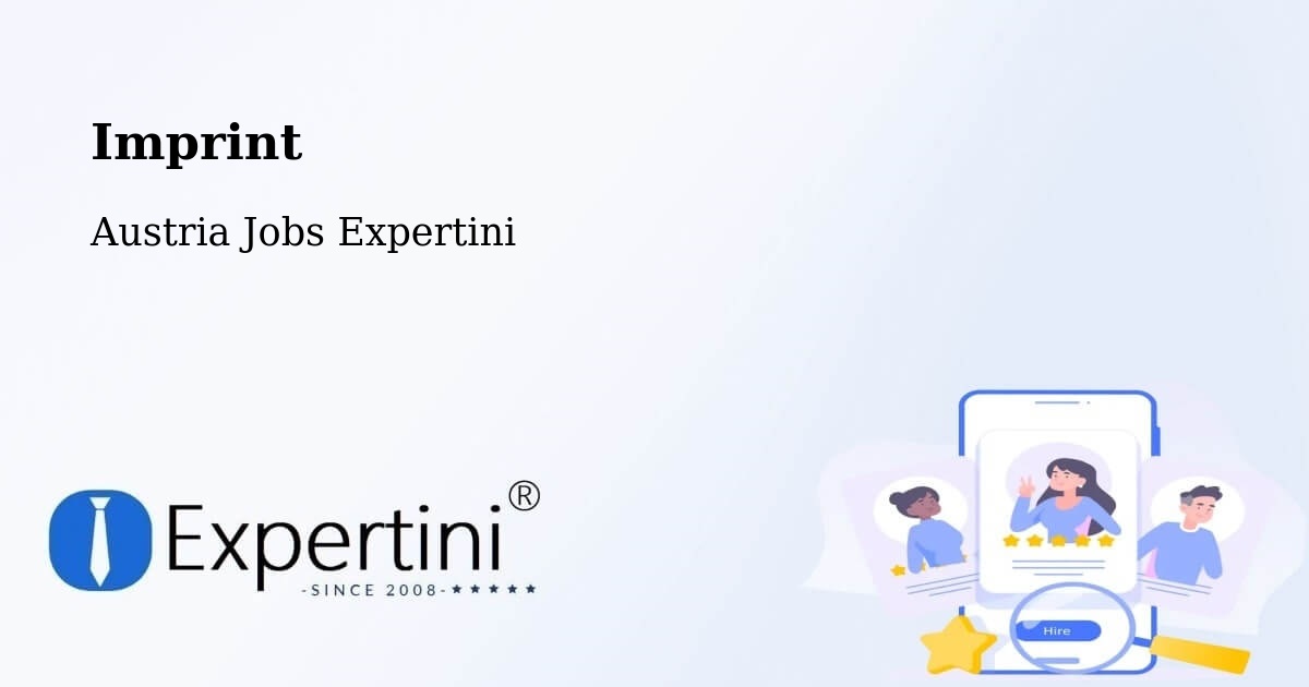 Imprint – Pinkafeld - Austria Jobs Expertini
