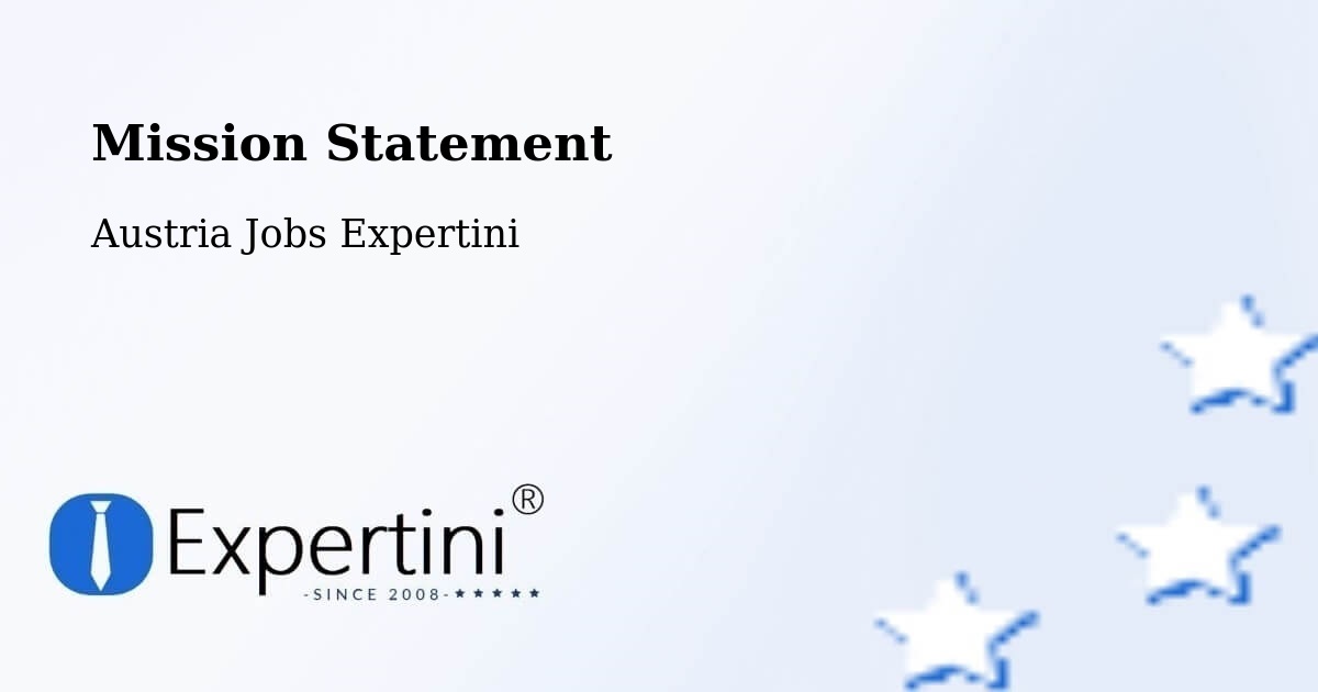 Corporate Mission – Pinkafeld - Austria Jobs Expertini